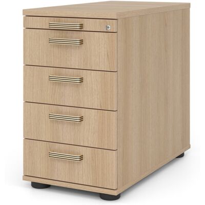 Optizen Caisson à tiroirs profondeur 80 cm Londonien Blanc, gris, érable, hêtre, chêne, chêne ambré, noyer ou graphite - Publicité Optizen Caisson à tiroirs profondeur 80 cm Londonien Blanc, gris, érable, hêtre, chêne, chêne ambré, noyer ou graphite - Publicité