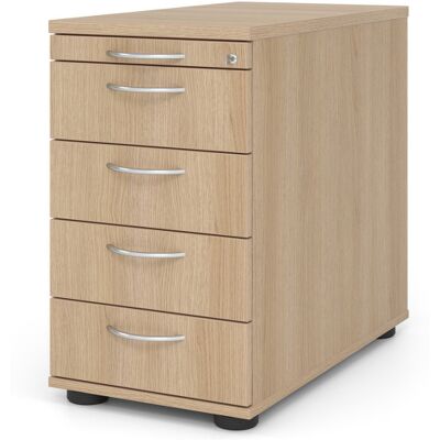 Optizen Caisson à tiroirs profondeur 80 cm Londonien Blanc, gris, érable, hêtre, chêne, chêne ambré, noyer ou graphite - Publicité Optizen Caisson à tiroirs profondeur 80 cm Londonien Blanc, gris, érable, hêtre, chêne, chêne ambré, noyer ou graphite - Publicité