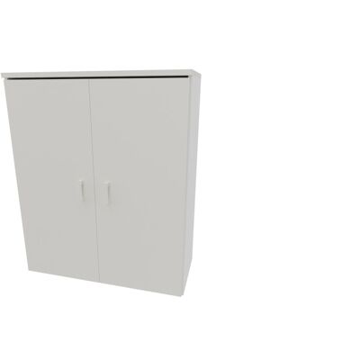 Leaderburo Armoire de bureau portes battantes H 120 cm Opaline Graphite, argent, blanc, gris, hêtre, chêne moyen, acacia clair, acacia foncé, chêne veiné ou chêne grisé - Publicité Leaderburo Armoire de bureau portes battantes H 120 cm Opaline Graphite, argent, blanc, gris, hêtre, chêne moyen, acacia clair, acacia foncé, chêne veiné ou chêne grisé - Publicité
