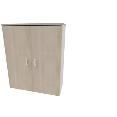 Leaderburo Armoire de bureau portes battantes H 120 cm Opaline Graphite, argent, blanc, gris, hêtre, chêne moyen, acacia clair, acacia foncé, chêne veiné ou chêne grisé - Publicité Leaderburo Armoire de bureau portes battantes H 120 cm Opaline Graphite, argent, blanc, gris, hêtre, chêne moyen, acacia clair, acacia foncé, chêne veiné ou chêne grisé - Publicité