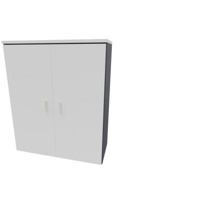 Leaderburo Armoire de bureau portes battantes H 120 cm Opaline Graphite, argent, blanc, gris, hêtre, chêne moyen, acacia clair, acacia foncé, chêne veiné ou chêne grisé - Publicité Leaderburo Armoire de bureau portes battantes H 120 cm Opaline Graphite, argent, blanc, gris, hêtre, chêne moyen, acacia clair, acacia foncé, chêne veiné ou chêne grisé - Publicité