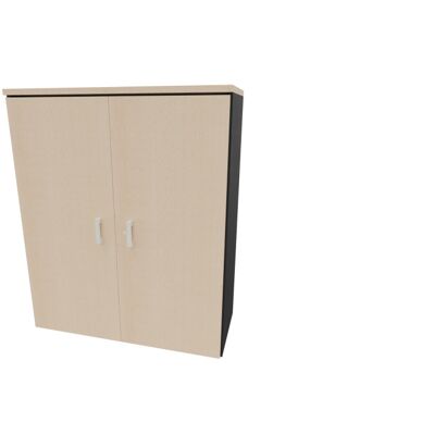 Leaderburo Armoire de bureau portes battantes H 120 cm Opaline Graphite, argent, blanc, gris, hêtre, chêne moyen, acacia clair, acacia foncé, chêne veiné ou chêne grisé - Publicité Leaderburo Armoire de bureau portes battantes H 120 cm Opaline Graphite, argent, blanc, gris, hêtre, chêne moyen, acacia clair, acacia foncé, chêne veiné ou chêne grisé - Publicité