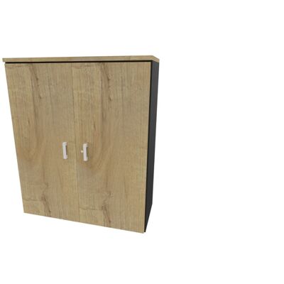 Leaderburo Armoire de bureau portes battantes H 120 cm Opaline Graphite, argent, blanc, gris, hêtre, chêne moyen, acacia clair, acacia foncé, chêne veiné ou chêne grisé - Publicité Leaderburo Armoire de bureau portes battantes H 120 cm Opaline Graphite, argent, blanc, gris, hêtre, chêne moyen, acacia clair, acacia foncé, chêne veiné ou chêne grisé - Publicité