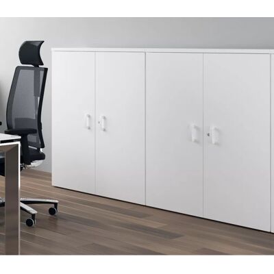 Leaderburo Armoire de bureau portes battantes H 120 cm Opaline Graphite, argent, blanc, gris, hêtre, chêne moyen, acacia clair, acacia foncé, chêne veiné ou chêne grisé - Publicité Leaderburo Armoire de bureau portes battantes H 120 cm Opaline Graphite, argent, blanc, gris, hêtre, chêne moyen, acacia clair, acacia foncé, chêne veiné ou chêne grisé - Publicité