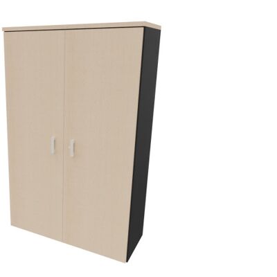 Leaderburo Armoire de bureau portes battantes H 158 cm Opaline Graphite, argent, blanc, gris, hêtre, chêne moyen, acacia clair, acacia foncé, chêne veiné ou chêne grisé - Publicité Leaderburo Armoire de bureau portes battantes H 158 cm Opaline Graphite, argent, blanc, gris, hêtre, chêne moyen, acacia clair, acacia foncé, chêne veiné ou chêne grisé - Publicité