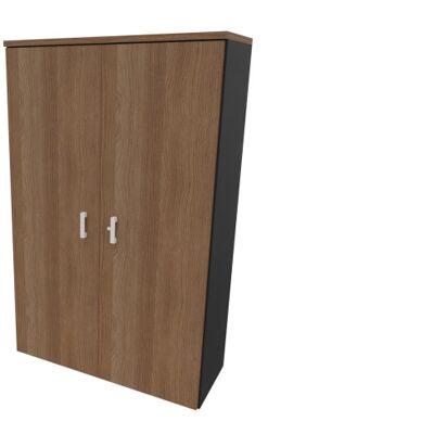 Leaderburo Armoire de bureau portes battantes H 158 cm Opaline Graphite, argent, blanc, gris, hêtre, chêne moyen, acacia clair, acacia foncé, chêne veiné ou chêne grisé - Publicité Leaderburo Armoire de bureau portes battantes H 158 cm Opaline Graphite, argent, blanc, gris, hêtre, chêne moyen, acacia clair, acacia foncé, chêne veiné ou chêne grisé - Publicité