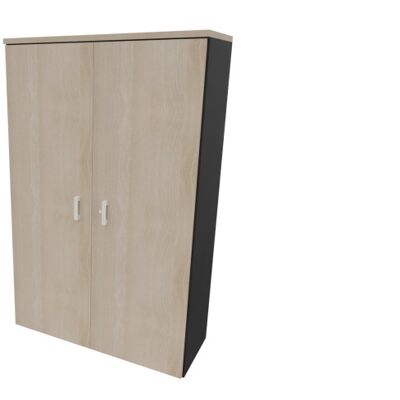 Leaderburo Armoire de bureau portes battantes H 196 cm Opaline Graphite, argent, blanc, gris, hêtre, chêne moyen, acacia clair, acacia foncé, chêne veiné ou chêne grisé - Publicité Leaderburo Armoire de bureau portes battantes H 196 cm Opaline Graphite, argent, blanc, gris, hêtre, chêne moyen, acacia clair, acacia foncé, chêne veiné ou chêne grisé - Publicité