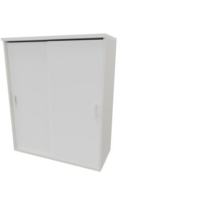 Leaderburo Armoire de bureau portes coulissantes H 120 cm Opaline Graphite, argent, blanc, gris, hêtre, chêne moyen, acacia clair, acacia foncé, chêne veiné ou chêne grisé - Publicité Leaderburo Armoire de bureau portes coulissantes H 120 cm Opaline Graphite, argent, blanc, gris, hêtre, chêne moyen, acacia clair, acacia foncé, chêne veiné ou chêne grisé - Publicité