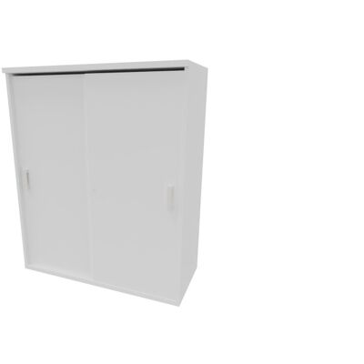 Leaderburo Armoire de bureau portes coulissantes H 120 cm Opaline Graphite, argent, blanc, gris, hêtre, chêne moyen, acacia clair, acacia foncé, chêne veiné ou chêne grisé - Publicité Leaderburo Armoire de bureau portes coulissantes H 120 cm Opaline Graphite, argent, blanc, gris, hêtre, chêne moyen, acacia clair, acacia foncé, chêne veiné ou chêne grisé - Publicité