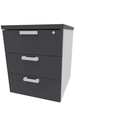 Leaderburo Caisson de bureau mobile 3 tiroirs Opaline Graphite, argent, blanc, gris, hêtre, chêne moyen, acacia clair, acacia foncé, chêne veiné ou chêne grisé - Publicité Leaderburo Caisson de bureau mobile 3 tiroirs Opaline Graphite, argent, blanc, gris, hêtre, chêne moyen, acacia clair, acacia foncé, chêne veiné ou chêne grisé - Publicité