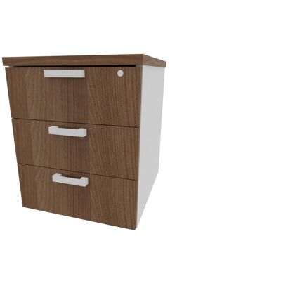 Leaderburo Caisson de bureau mobile 3 tiroirs Opaline Graphite, argent, blanc, gris, hêtre, chêne moyen, acacia clair, acacia foncé, chêne veiné ou chêne grisé - Publicité Leaderburo Caisson de bureau mobile 3 tiroirs Opaline Graphite, argent, blanc, gris, hêtre, chêne moyen, acacia clair, acacia foncé, chêne veiné ou chêne grisé - Publicité