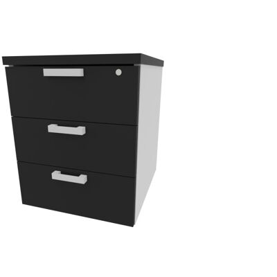 Leaderburo Caisson de bureau mobile 3 tiroirs Opaline Graphite, argent, blanc, gris, hêtre, chêne moyen, acacia clair, acacia foncé, chêne veiné ou chêne grisé - Publicité Leaderburo Caisson de bureau mobile 3 tiroirs Opaline Graphite, argent, blanc, gris, hêtre, chêne moyen, acacia clair, acacia foncé, chêne veiné ou chêne grisé - Publicité