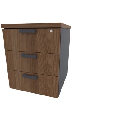 Leaderburo Caisson de bureau mobile 3 tiroirs Opaline Graphite, argent, blanc, gris, hêtre, chêne moyen, acacia clair, acacia foncé, chêne veiné ou chêne grisé - Publicité Leaderburo Caisson de bureau mobile 3 tiroirs Opaline Graphite, argent, blanc, gris, hêtre, chêne moyen, acacia clair, acacia foncé, chêne veiné ou chêne grisé - Publicité