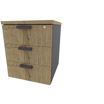 Leaderburo Caisson de bureau mobile 3 tiroirs Opaline Graphite, argent, blanc, gris, hêtre, chêne moyen, acacia clair, acacia foncé, chêne veiné ou chêne grisé - Publicité Leaderburo Caisson de bureau mobile 3 tiroirs Opaline Graphite, argent, blanc, gris, hêtre, chêne moyen, acacia clair, acacia foncé, chêne veiné ou chêne grisé - Publicité
