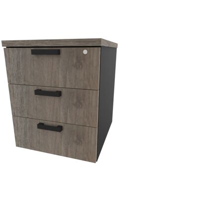 Leaderburo Caisson de bureau mobile 3 tiroirs Opaline Graphite, argent, blanc, gris, hêtre, chêne moyen, acacia clair, acacia foncé, chêne veiné ou chêne grisé - Publicité Leaderburo Caisson de bureau mobile 3 tiroirs Opaline Graphite, argent, blanc, gris, hêtre, chêne moyen, acacia clair, acacia foncé, chêne veiné ou chêne grisé - Publicité