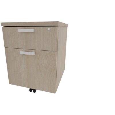 Leaderburo Caisson de bureau mobile 2 tiroirs monochrome Opaline Gris, hêtre, chêne moyen, acacia clair, acacia foncé, chêne veiné ou chêne grisé - Publicité Leaderburo Caisson de bureau mobile 2 tiroirs monochrome Opaline Gris, hêtre, chêne moyen, acacia clair, acacia foncé, chêne veiné ou chêne grisé - Publicité