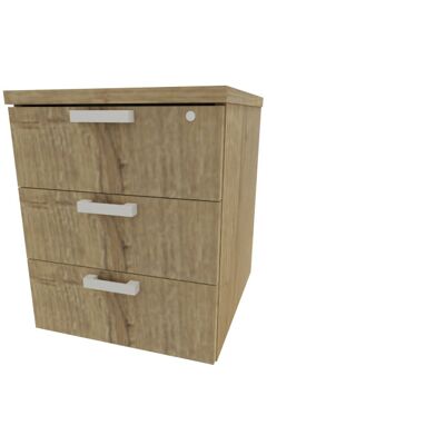 Leaderburo Caisson de bureau mobile 3 tiroirs monochrome Opaline Gris, hêtre, chêne moyen, acacia clair, acacia foncé, chêne veiné ou chêne grisé - Publicité Leaderburo Caisson de bureau mobile 3 tiroirs monochrome Opaline Gris, hêtre, chêne moyen, acacia clair, acacia foncé, chêne veiné ou chêne grisé - Publicité