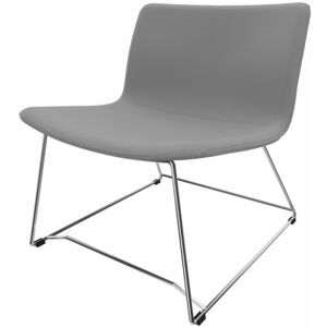 Leaderburo Fauteuil lounge en tissu pieds chromés Mokky Marron, gris foncé, orange, mauve, vert, bleu ciel, turquoise, bleu gris, gris ou anthracite - Publicité Leaderburo Fauteuil lounge en tissu pieds chromés Mokky Marron, gris foncé, orange, mauve, vert, bleu ciel, turquoise, bleu gris, gris ou anthracite - Publicité