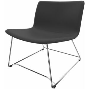 Leaderburo Fauteuil lounge en tissu pieds chromés Mokky Marron, gris foncé, orange, mauve, vert, bleu ciel, turquoise, bleu gris, gris ou anthracite - Publicité Leaderburo Fauteuil lounge en tissu pieds chromés Mokky Marron, gris foncé, orange, mauve, vert, bleu ciel, turquoise, bleu gris, gris ou anthracite - Publicité
