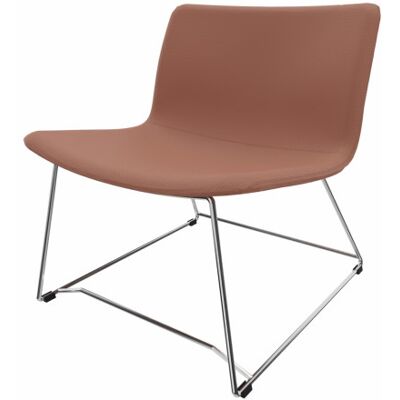 Leaderburo Fauteuil lounge en tissu pieds chromés Mokky Marron, gris foncé, orange, mauve, vert, bleu ciel, turquoise, bleu gris, gris ou anthracite - Publicité Leaderburo Fauteuil lounge en tissu pieds chromés Mokky Marron, gris foncé, orange, mauve, vert, bleu ciel, turquoise, bleu gris, gris ou anthracite - Publicité