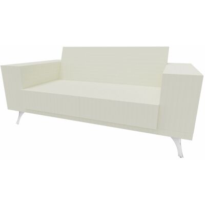 Leaderburo Canapé moderne en cuir Julietta Marron, gris foncé, orange, mauve, vert, bleu ciel, turquoise, gris bleu, gris ou anthracite - Publicité Leaderburo Canapé moderne en cuir Julietta Marron, gris foncé, orange, mauve, vert, bleu ciel, turquoise, gris bleu, gris ou anthracite - Publicité