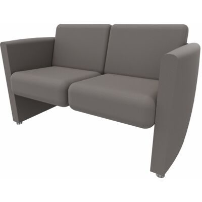 Leaderburo Canapé 2 places moderne en tissu Madine Marron, gris foncé, orange, mauve, vert, bleu ciel, turquoise, gris bleu, gris ou anthracite - Publicité Leaderburo Canapé 2 places moderne en tissu Madine Marron, gris foncé, orange, mauve, vert, bleu ciel, turquoise, gris bleu, gris ou anthracite - Publicité