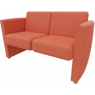 Leaderburo Canapé 2 places moderne en tissu Madine Marron, gris foncé, orange, mauve, vert, bleu ciel, turquoise, gris bleu, gris ou anthracite - Publicité Leaderburo Canapé 2 places moderne en tissu Madine Marron, gris foncé, orange, mauve, vert, bleu ciel, turquoise, gris bleu, gris ou anthracite - Publicité