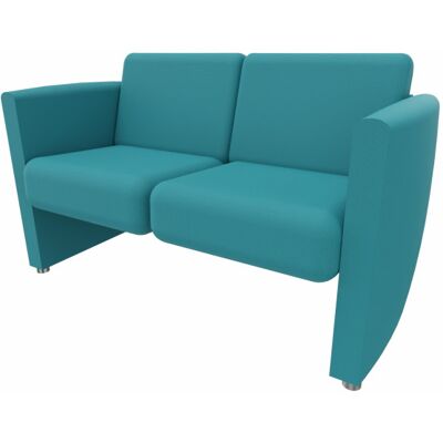 Leaderburo Canapé 2 places moderne en tissu Madine Marron, gris foncé, orange, mauve, vert, bleu ciel, turquoise, gris bleu, gris ou anthracite - Publicité Leaderburo Canapé 2 places moderne en tissu Madine Marron, gris foncé, orange, mauve, vert, bleu ciel, turquoise, gris bleu, gris ou anthracite - Publicité