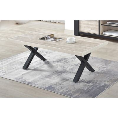 Deladeco Table basse contemporaine chêne sable Thorie Chêne sable - Publicité Deladeco Table basse contemporaine chêne sable Thorie Chêne sable - Publicité