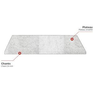 Restoflex Plateau de table de bistrot en stratifié 24 mm Origami Marbre blanc ou marmara 60x60, 70x70, 80x80, 60x70, 110x70, 120x70,120x80 cm ou Ø 70 cm - Publicité Restoflex Plateau de table de bistrot en stratifié 24 mm Origami Marbre blanc ou marmara 60x60, 70x70, 80x80, 60x70, 110x70, 120x70,120x80 cm ou Ø 70 cm - Publicité