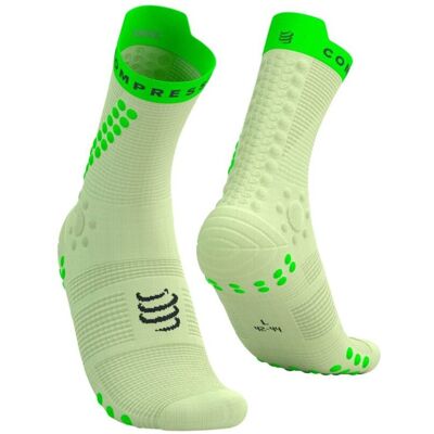 Chaussettes Compressport Pro Racing V4.0 Trail Vert fluo, Taille T3 - Publicité Chaussettes Compressport Pro Racing V4.0 Trail Vert fluo, Taille T3 - Publicité