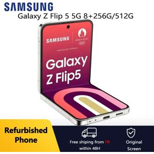Samsung Galaxy Z Flip 5 5G reconditionné, 6.7 pouces, F731U1,