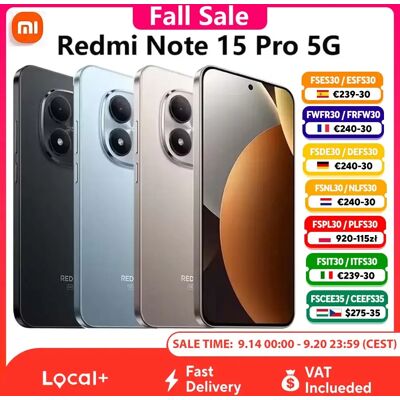 Smartphone Xiaomi Redmi Note 15 Pro 5G, écran AMOLED CrystalRes de 6,83 pouces à 120 Hz, appareil photo principal de 200 MP avec stabilisation optique de l’image (OIS), processeur MediaTek Dimensity - Publicité Smartphone Xiaomi Redmi Note 15 Pro 5G, écran AMOLED CrystalRes de 6,83 pouces à 120 Hz, appareil photo principal de 200 MP avec stabilisation optique de l’image (OIS), processeur MediaTek Dimensity - Publicité