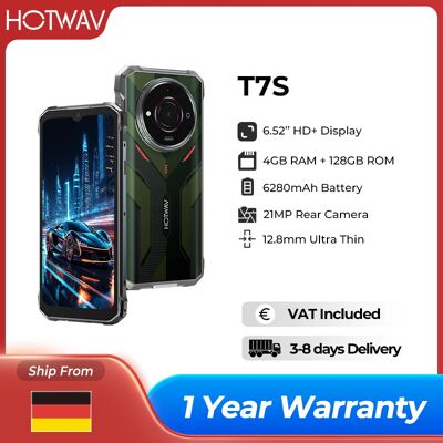 HOTWAV T7S Smartphone robuste Ultra mince 6280mAh batterie téléphone portable 6.52 ''HD + 4GB RAM 128GB ROM 21MP Android 13 téléphone portable - Publicité HOTWAV T7S Smartphone robuste Ultra mince 6280mAh batterie téléphone portable 6.52 ''HD + 4GB RAM 128GB ROM 21MP Android 13 téléphone portable - Publicité