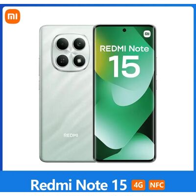 Xiaomi Redmi Note 15 4G,NFC,MediaTek Helio G100-Ultra,6.77 pouces,120 Hz,108 MP Caméra,Batterie de 6 000 mAh,IP64 - Publicité Xiaomi Redmi Note 15 4G,NFC,MediaTek Helio G100-Ultra,6.77 pouces,120 Hz,108 MP Caméra,Batterie de 6 000 mAh,IP64 - Publicité