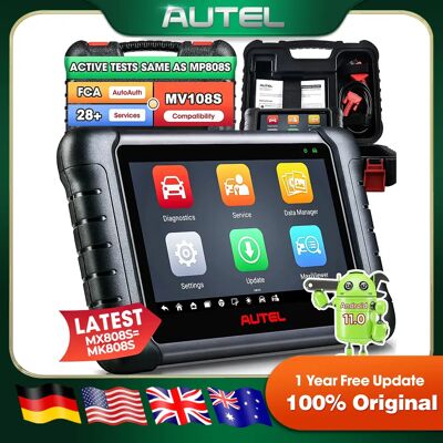 Autel MaxiCheck MX808S MK808S Scanner OBD2 avec contrôle bidirectionnel, 28+ services, diagnostic de tous les systèmes, identique aux MK900 MX900 MK900BT MK808BT PRO, 3K+ tests actifs, 28+ services, - Publicité Autel MaxiCheck MX808S MK808S Scanner OBD2 avec contrôle bidirectionnel, 28+ services, diagnostic de tous les systèmes, identique aux MK900 MX900 MK900BT MK808BT PRO, 3K+ tests actifs, 28+ services, - Publicité