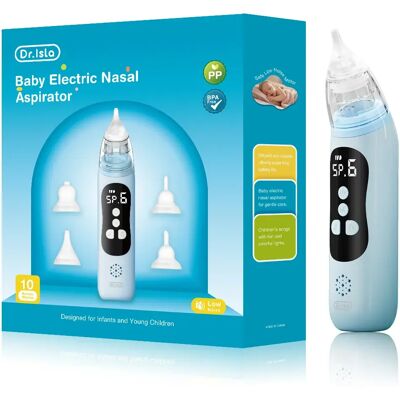 dr.luis MAMIJOY bébé nez nettoyant Silicone réglable aspiration électrique enfant aspirateur Nasal sécurité pratique à faible bruit U94 - Publicité dr.luis MAMIJOY bébé nez nettoyant Silicone réglable aspiration électrique enfant aspirateur Nasal sécurité pratique à faible bruit U94 - Publicité