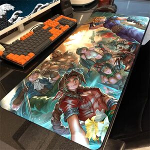 JKASHDK Final Fantasy XIV tapis de souris XXL clavier PC