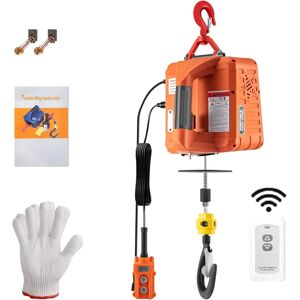Treuil électrique OWJHE 1100lbs 1500W, treuil portable avec télécommande sans fil pour la protection contre les surcharges - Publicité Treuil électrique OWJHE 1100lbs 1500W, treuil portable avec télécommande sans fil pour la protection contre les surcharges - Publicité