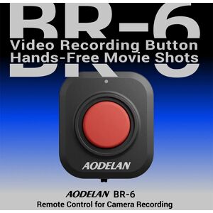 AODELAN BR6 Télécommande sans fil Bluetooth pour appareil photo, enregistrement vidéo, bouton de prise de vue pour cage d'appareil photo Canon Sony Nikon Fujifilm - Publicité AODELAN BR6 Télécommande sans fil Bluetooth pour appareil photo, enregistrement vidéo, bouton de prise de vue pour cage d'appareil photo Canon Sony Nikon Fujifilm - Publicité