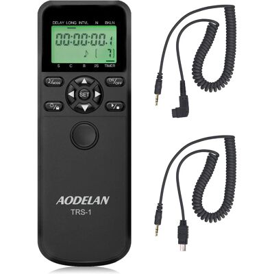 AODELAN – minuterie d'intervalomètre, télécommande pour Sony ZV1 A7SIII A7RIV A7RIII A7RII A7III A7II A7SII A6100 A6300 A6400 A6600 - Publicité AODELAN – minuterie d'intervalomètre, télécommande pour Sony ZV1 A7SIII A7RIV A7RIII A7RII A7III A7II A7SII A6100 A6300 A6400 A6600 - Publicité