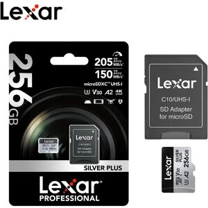 Carte mémoire originale Lexar Silver Plus haute vitesse A2 V30