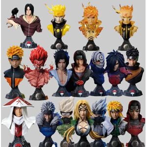 Bandai Anime Kakashi Naruto Uzumaki buste figurines Madara Obito modèle