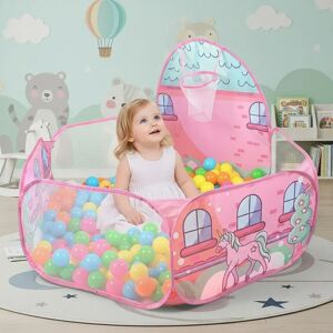 Fosse à balles pour enfants avec panier de basket-... - Grandado Fosse à balles pour enfants avec panier de basket-... - Grandado