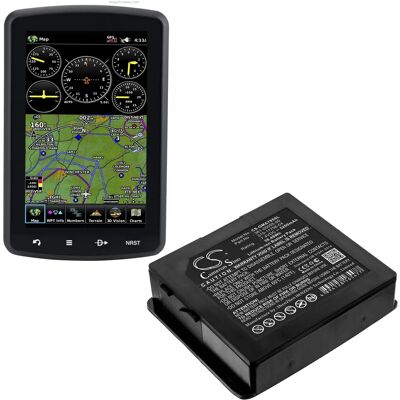 Cameron Sino Batterie de remplacement pour navigateur GPS 7,4 V 5200 mAh/6800 mAh 361-00055-00 010-11756-04 361-00055-01 pour Garmin Aera 795 796 - Publicité Cameron Sino Batterie de remplacement pour navigateur GPS 7,4 V 5200 mAh/6800 mAh 361-00055-00 010-11756-04 361-00055-01 pour Garmin Aera 795 796 - Publicité