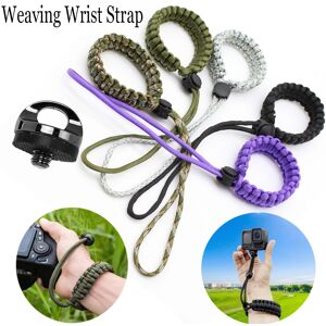 ERIKOLE Bracelet pour appareil photo DSLR, corde Anti-perte pour Insta360 X5/X4 DJI Action 5/4 GoPro Hero 13/12, caméra d'action et corde à vis 1/4