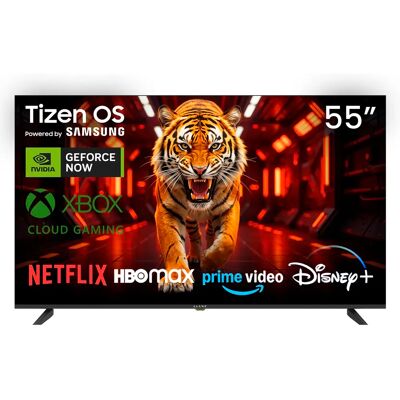 Téléviseur Kiano Elegance 55 " 4K Tizen OS - Publicité Téléviseur Kiano Elegance 55 " 4K Tizen OS - Publicité