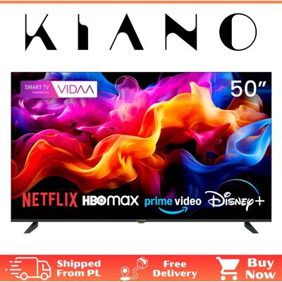 Kiano Elegance 50 'Vidaa Smart TV D-LED DVB-T2/S2 - Publicité Kiano Elegance 50 'Vidaa Smart TV D-LED DVB-T2/S2 - Publicité