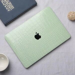 NONE Étui de protection en cuir PU pour ordinateur portable MacBook Pro 14 M4 Max 16.2, MacBook Air 13 M1 M2, coque rigide pour Air 15 2025 M4