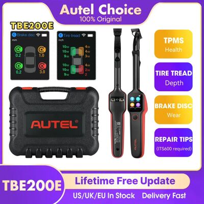 Autel MaxiTPMS TBE200E Scanner de Diagnostic de pneus outil de voiture Laser profondeur de bande de roulement de pneu et usure de disque de frein testeur 2 en 1 effectuer avec ITS600 - Publicité Autel MaxiTPMS TBE200E Scanner de Diagnostic de pneus outil de voiture Laser profondeur de bande de roulement de pneu et usure de disque de frein testeur 2 en 1 effectuer avec ITS600 - Publicité